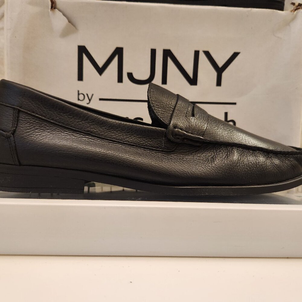 Marc Joseph Grainy Black Leather "Valley Road" Loafers. NIB. Size 11.5